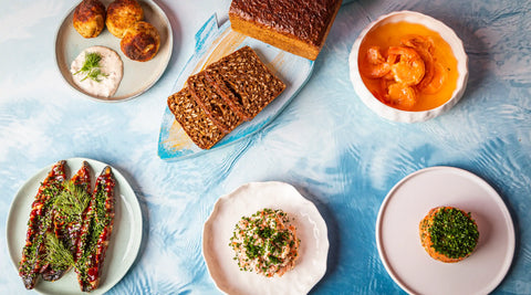 Przekąski i dania rybne